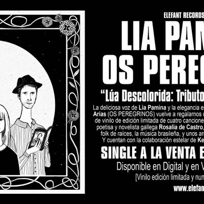 Lia Pamina E Os Peregrinos "Lúa Descolorida" 7" Single