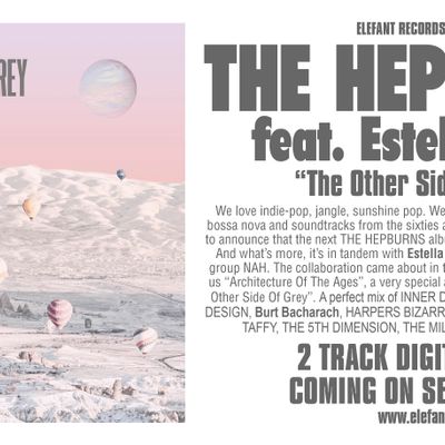 THE HEPBURNS (feat. Estella Rosa) "The Other Side Of Grey" Single Digital 