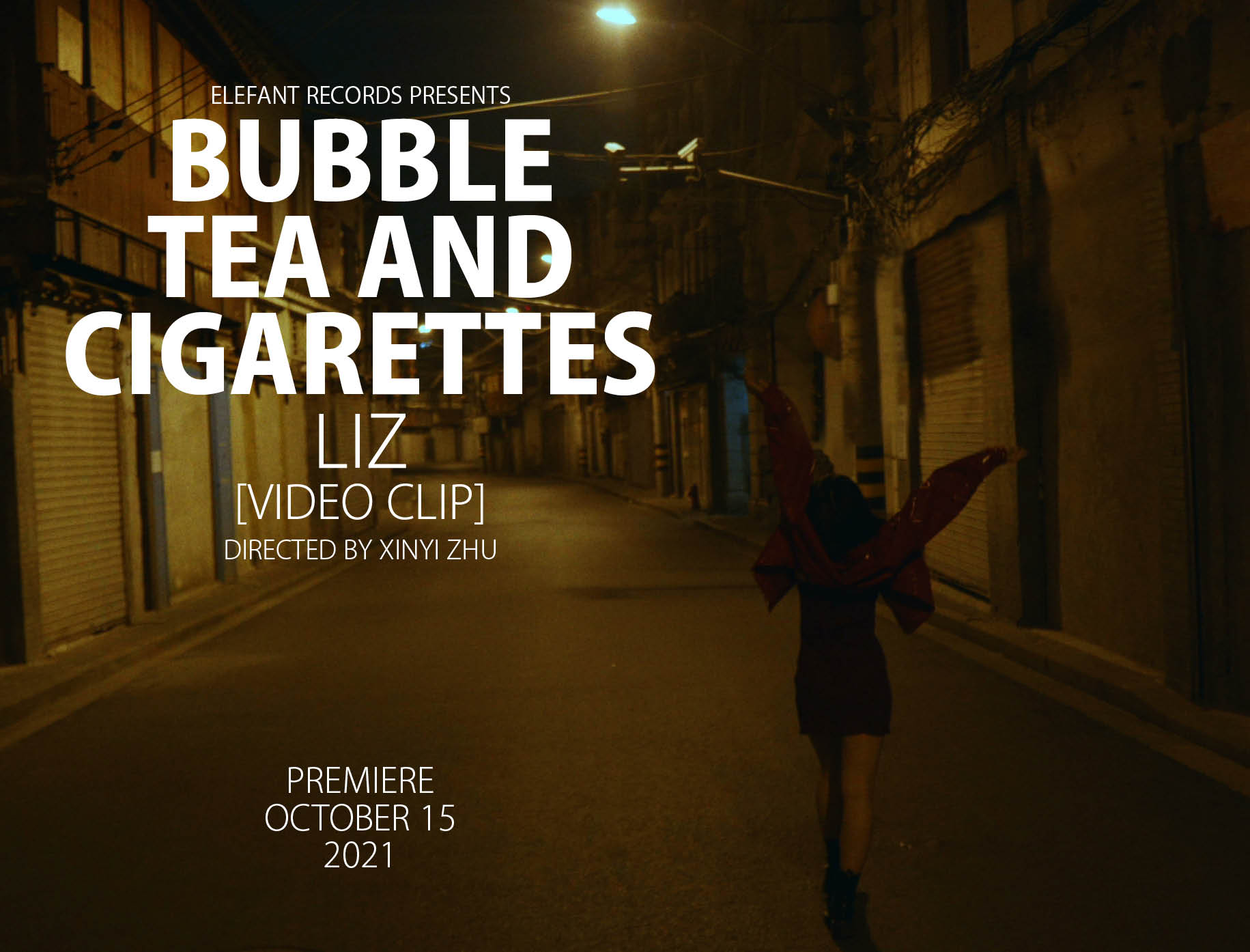 BUBBLE TEA AND CIGARETTES "Liz" Single Digital