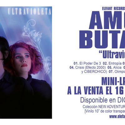 AMOR BUTANO "Ultravioleta" Mini LP 10"