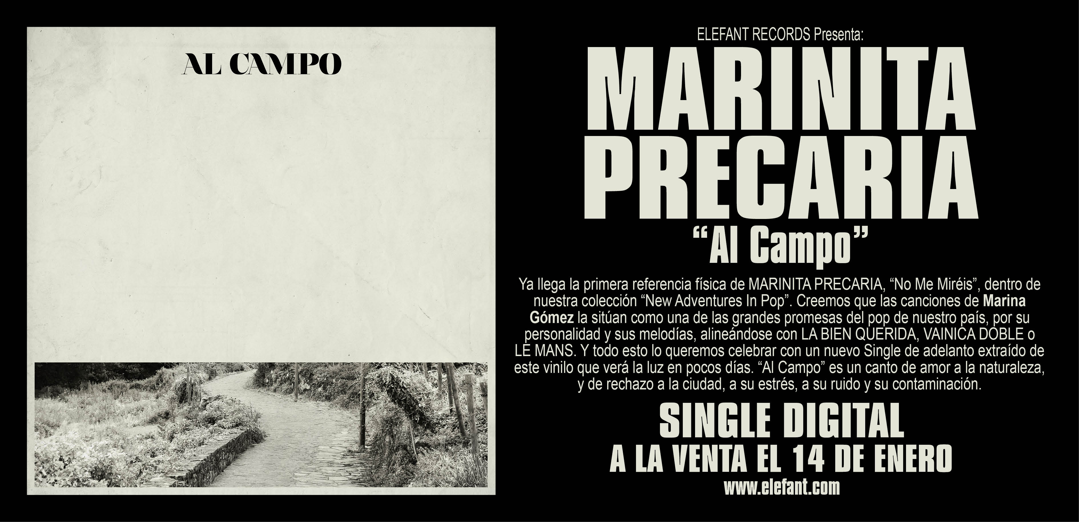 MARINITA PRECARIA "Al Campo" Single Digital