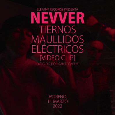 NEVVER "Tiernos Maullidos Eléctricos" Single Digital 
