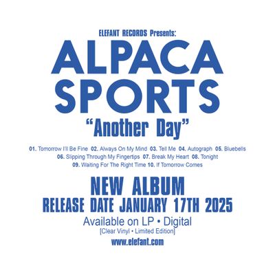 ALPACA SPORTS "Another Day" LP