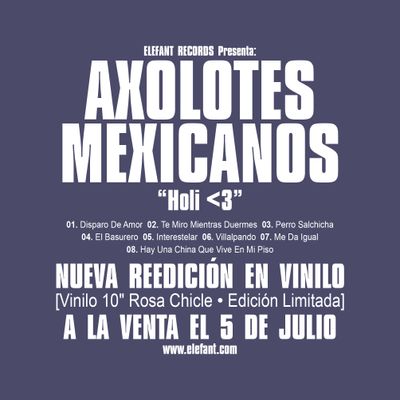 AXOLOTES MEXICANOS "Holi <3" 