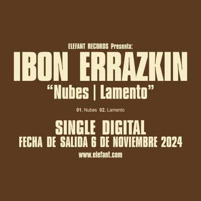 IBON ERRAZKIN "Nubes/Lamento" Single Digital