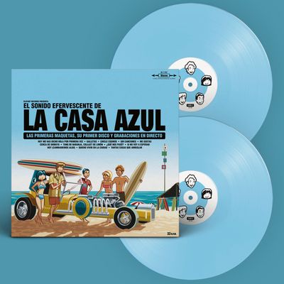 LA CASA AZUL: reediciones en vinilo "El Sonido Efervescente De La Casa Azul"