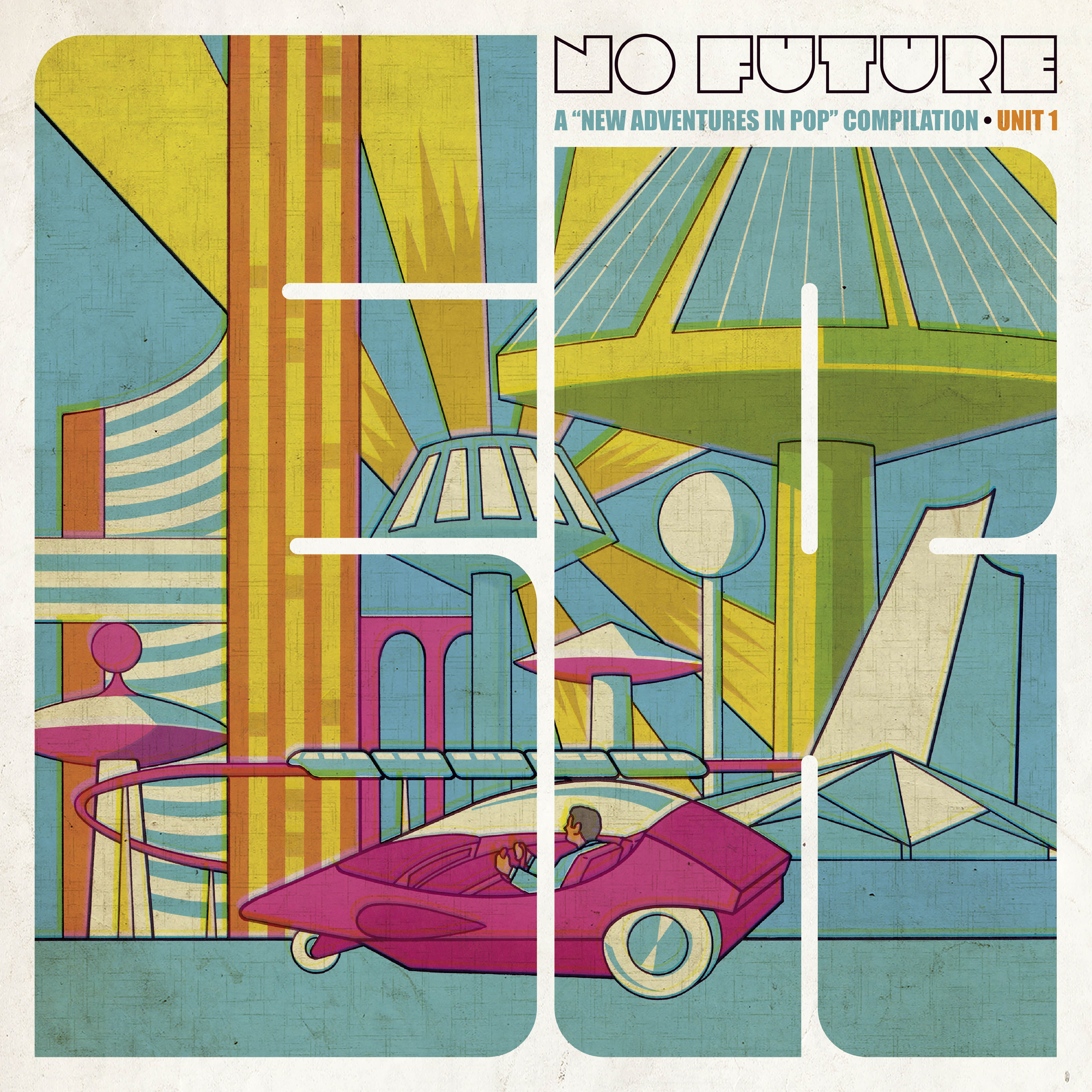  VV.AA "No Future: A New Adventures In Pop Compilation · Unit 1" Doble LP